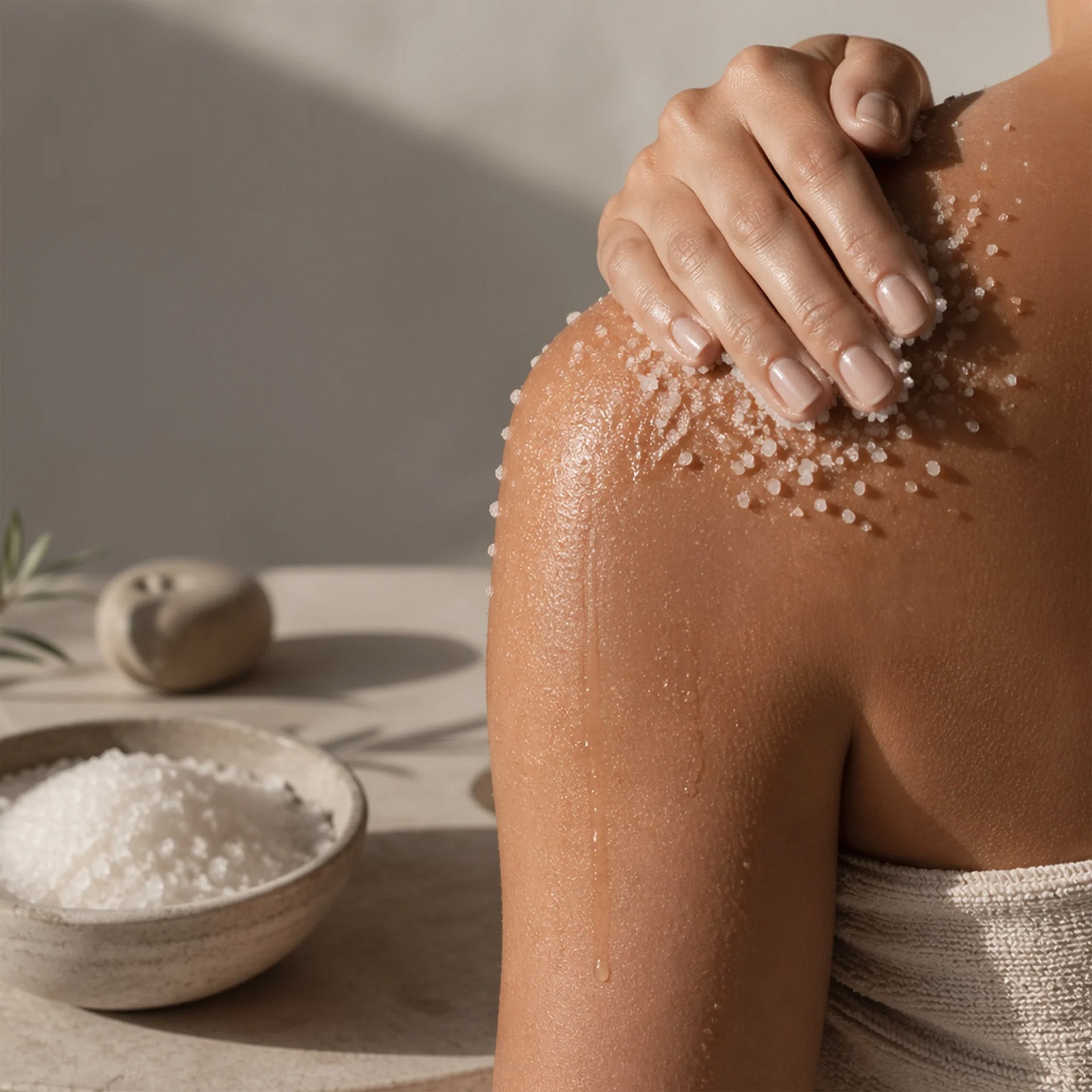 Ancient Seas Dead Sea Salt, Fast-Dissolving for Bath Soaks & Spa Use, 25 Lb Bag - VMInnovations