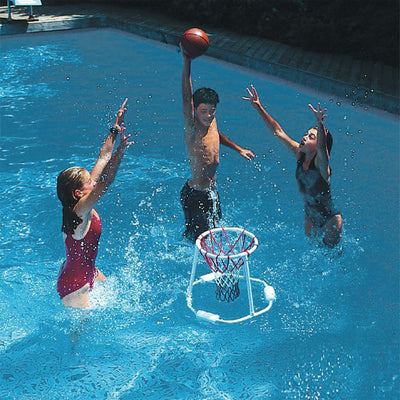 Swimline Super Hoops Floating Swimming Pool Basketball Game with Ball | 9162 (For Parts)