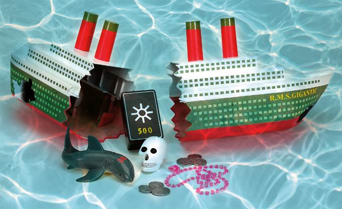 Swimline 9178 Swimming Pool Underwater Kids Fun Diving Game Water Toy (Open Box)
