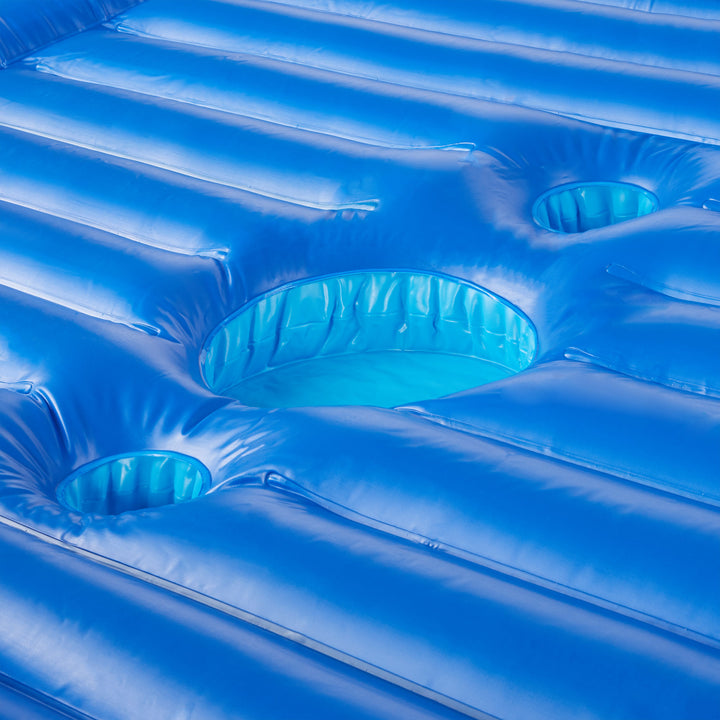 Solstice by Swimline Face to Face Conversation Lounger with Built-In Accessories - VMInnovations