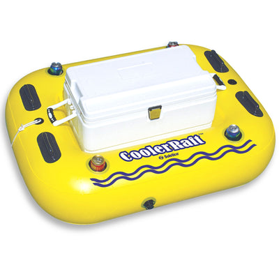 Swimline 17075ST Swimming Pool River Cooler Raft Heavy Duty Tube Float -Open Box