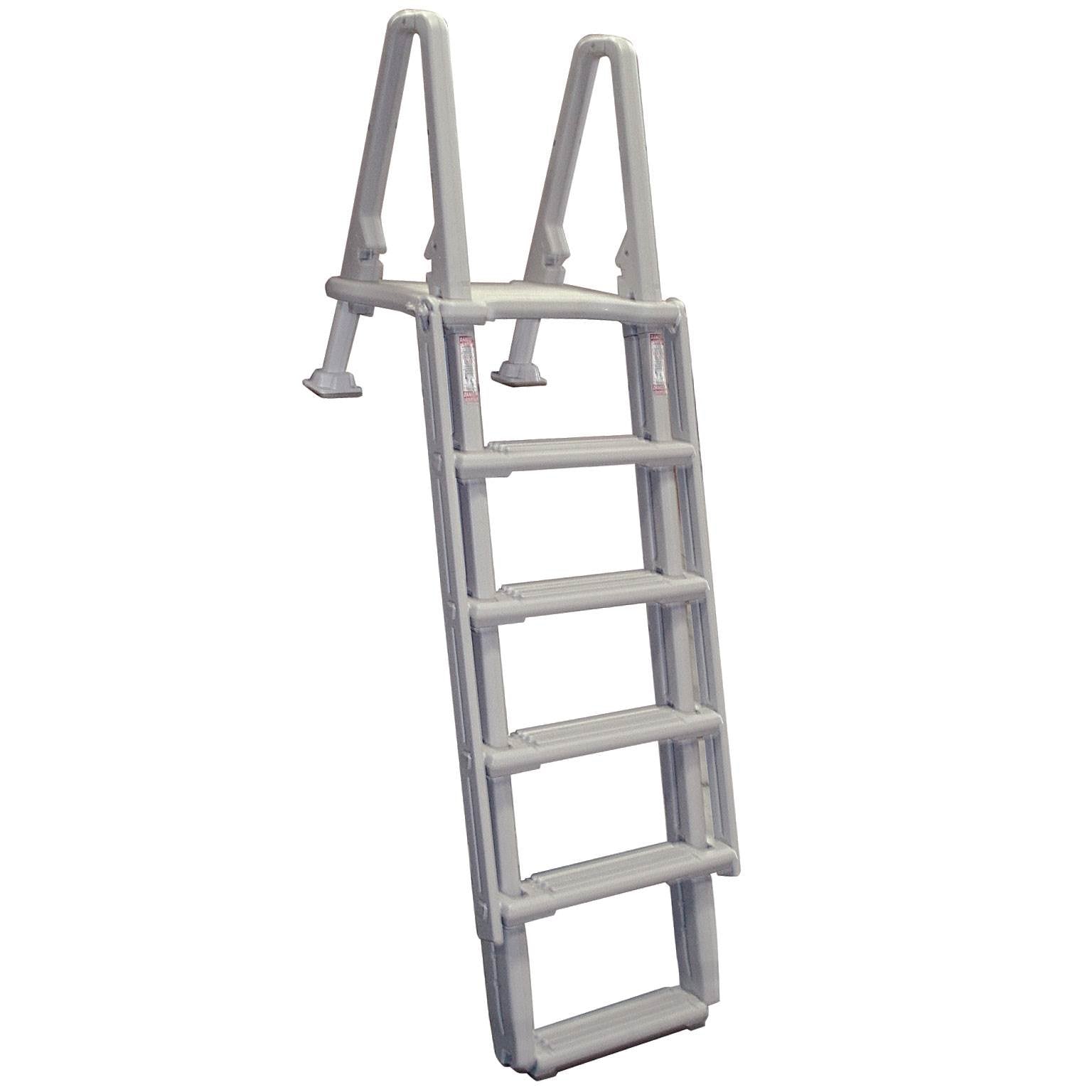 Confer Above Ground 8100X Swimming Pool Ladders Step Ladder 48"-54" (Open Box)