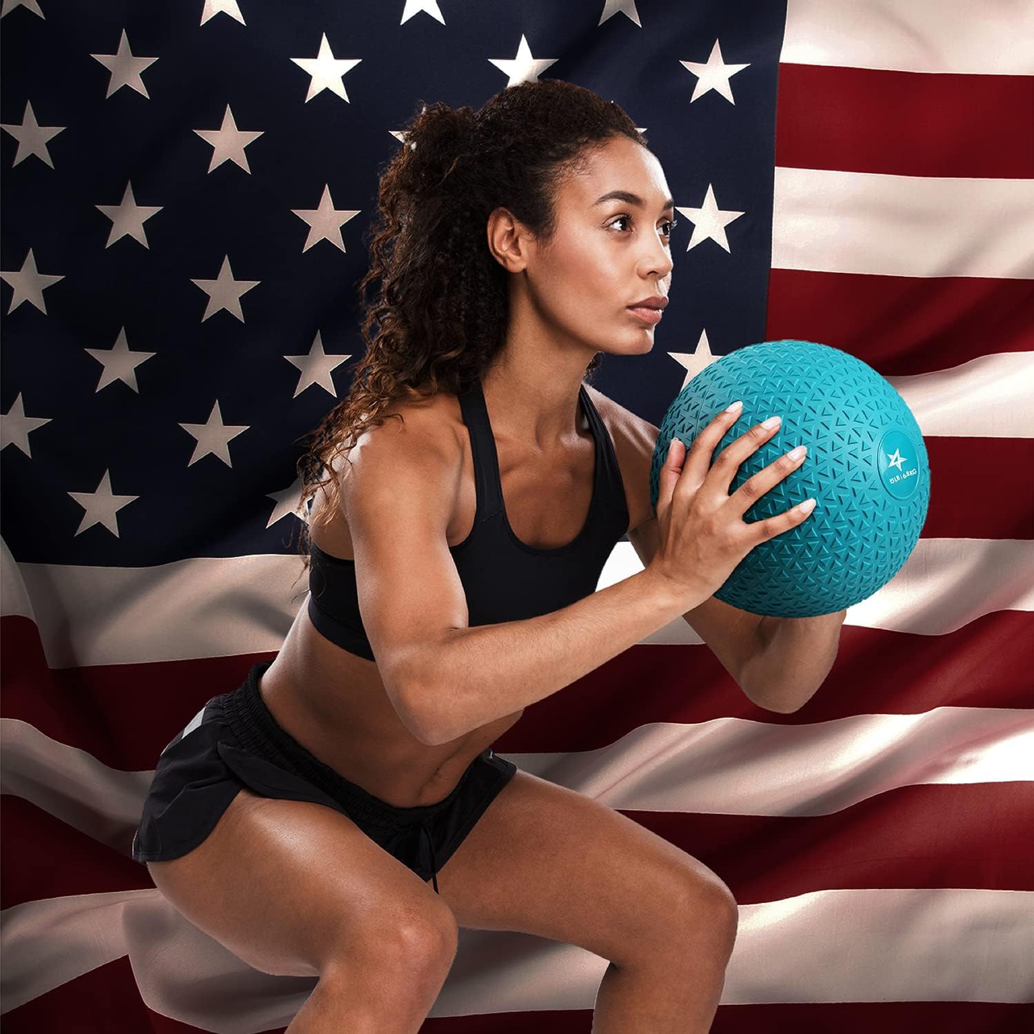 Yes4All 10Lb Slam Ball, Durable Sand Filled Workout Weight Ball, (Open Box)