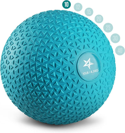 Yes4All 10Lb Slam Ball, Durable Sand Filled Workout Weight Ball, (Open Box)