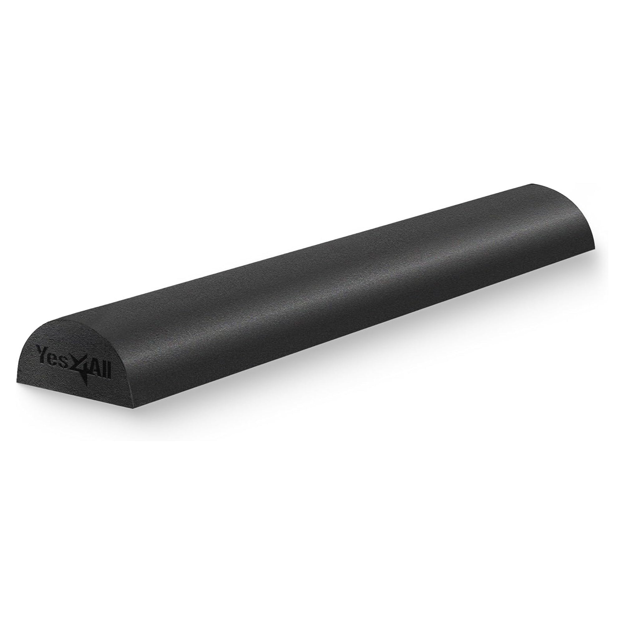 Yes4All Medium Firm Half Round Foam Roller for Massage & Exercise, 36 In (Used)
