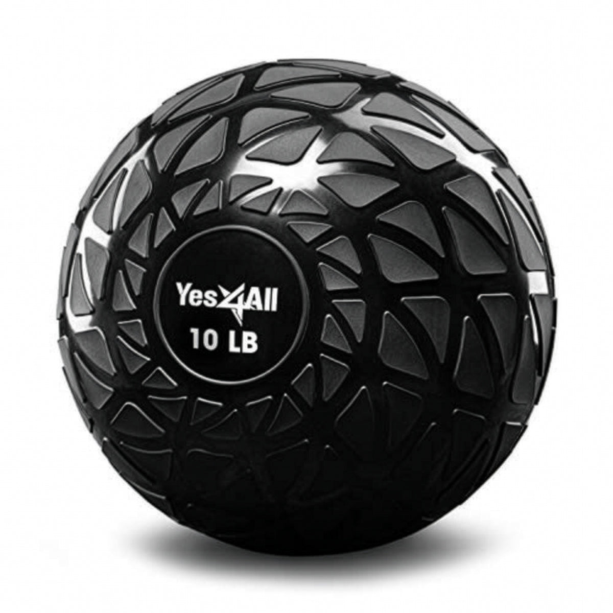 Yes4All 10Lb Slam Ball, Durable Sand Filled Workout Weight Ball, (Open Box)