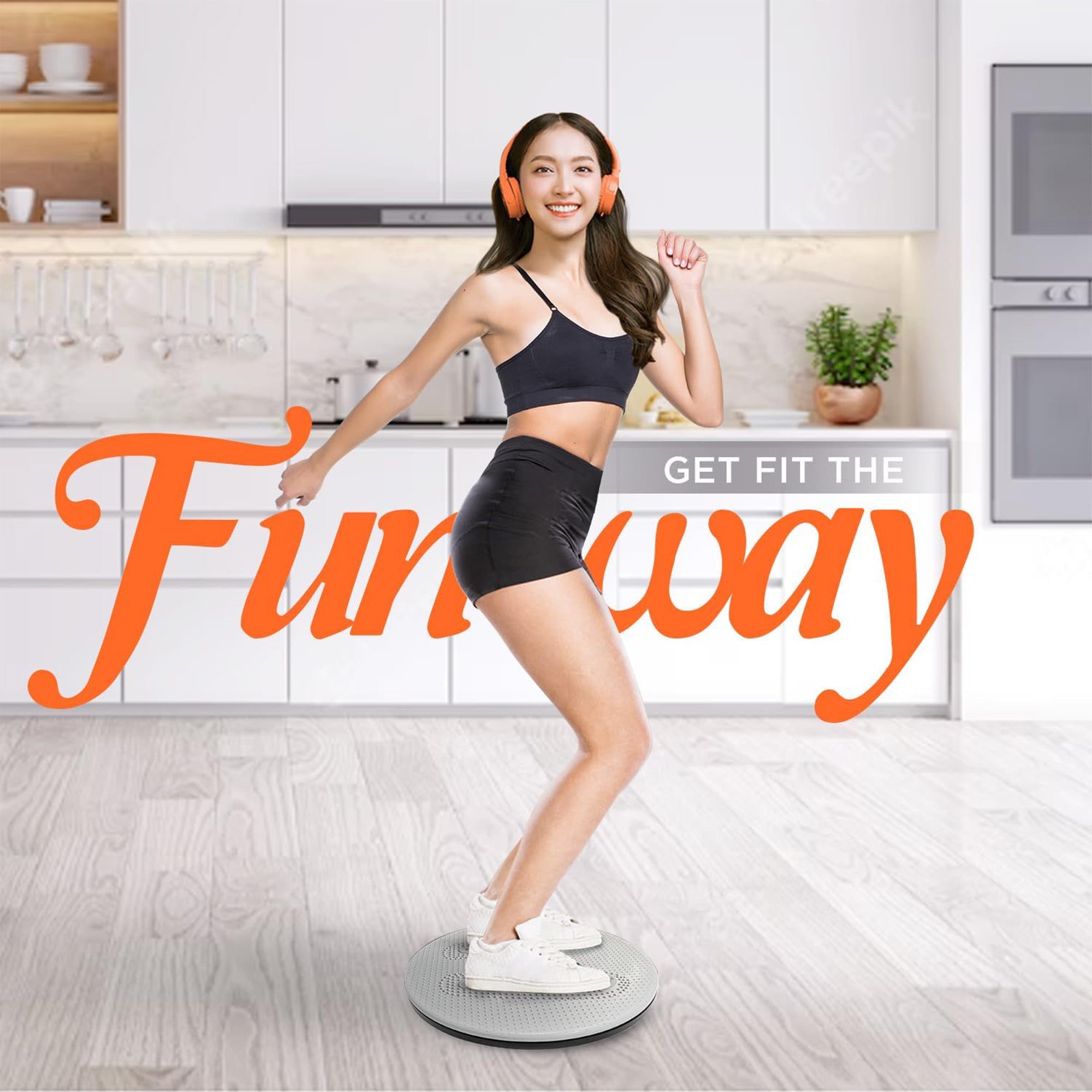 Yes4All 15In XXL Ab Twisting Board, Twister Disc for Full Body Toning,(Open Box) - VMInnovations
