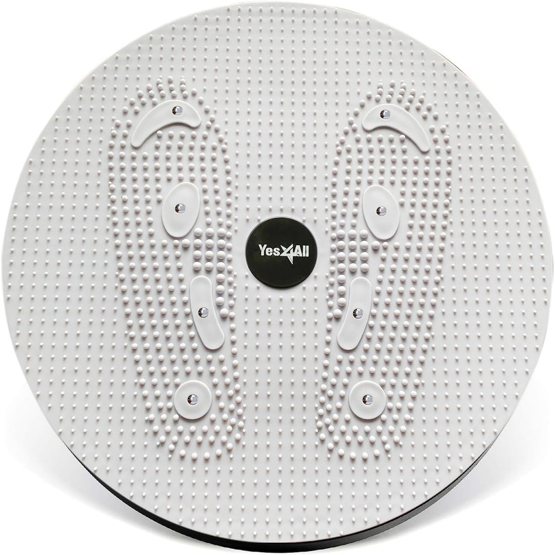 Yes4All 15 Inch XXL Ab Twisting Board, Twister Disc for Full Body Toning, Grey - VMInnovations