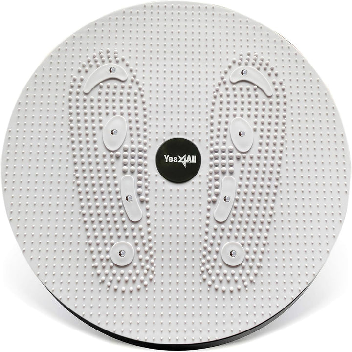 Yes4All 15 Inch XXL Ab Twisting Board, Twister Disc for Full Body Toning, Grey - VMInnovations