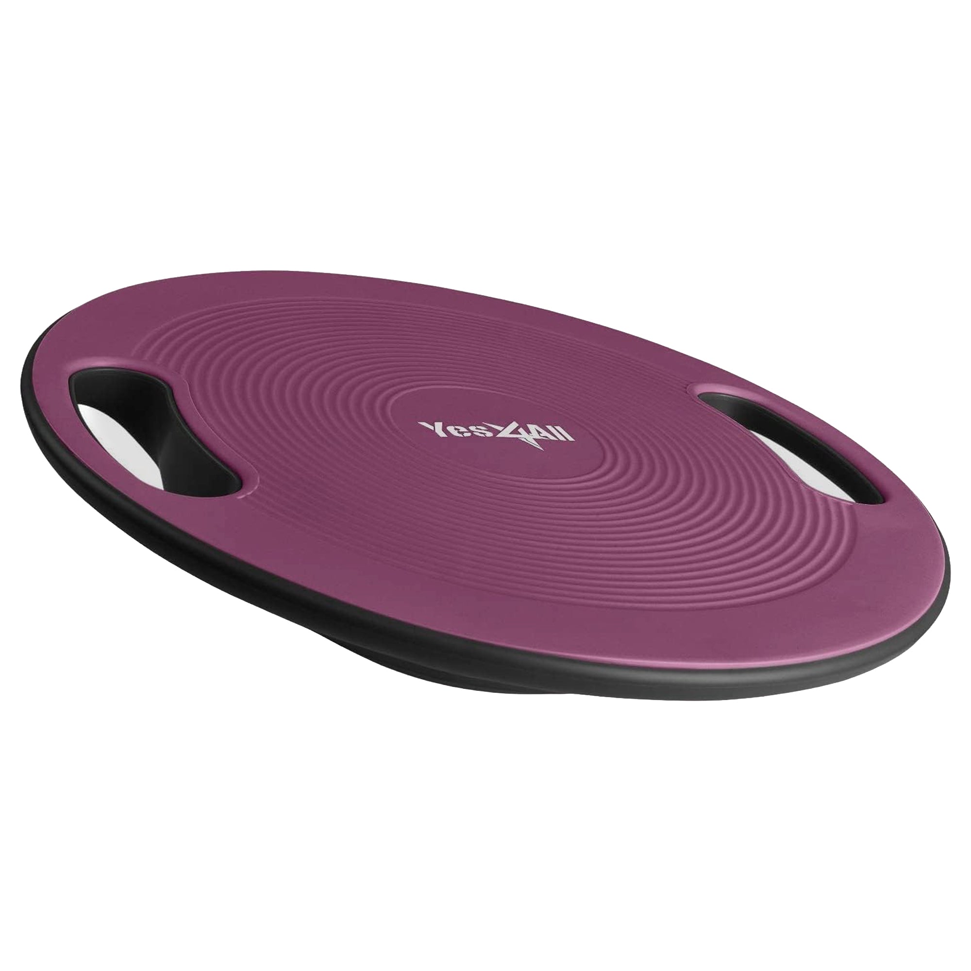 Yes4All Wobble Balance Board, Plastic Stability Trainer with Handles, (Open Box)