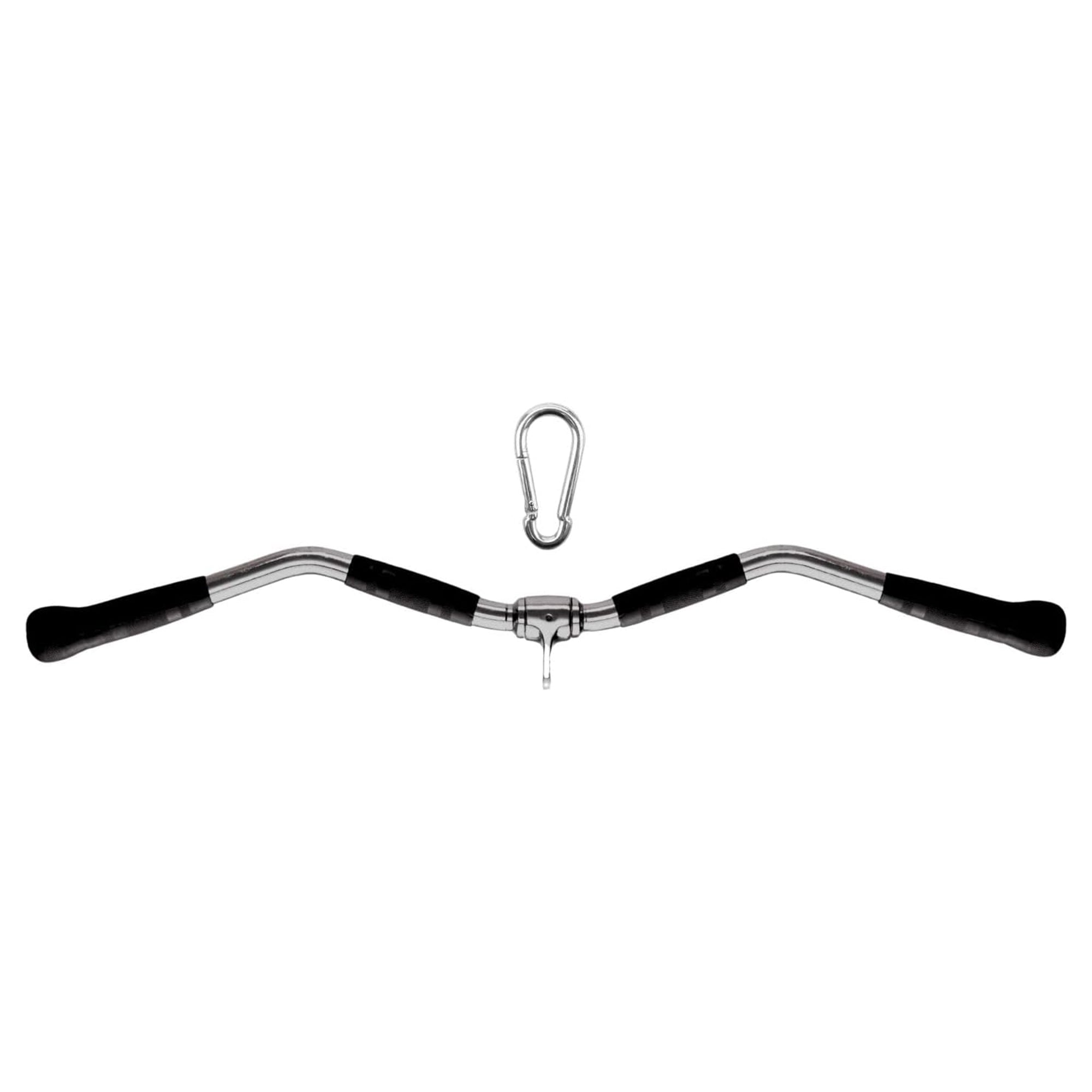 Yes4All Lat Pull Down Bar with Wide Grip, Rubber Handles & Cable Mount (Used)