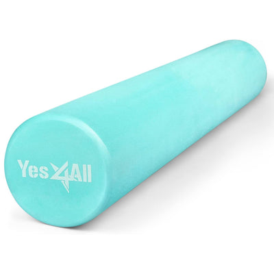 Yes4All EVA Firm Foam Round Back Roller for Pilates, Exercise or Yoga (Open Box) - VMInnovations