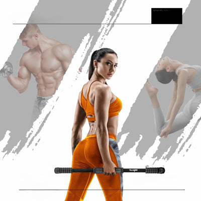 Yes4All Flex Bar, Elastic Fitness Vibration Fitness Bar for Muscle Strength (Used) - VMInnovations
