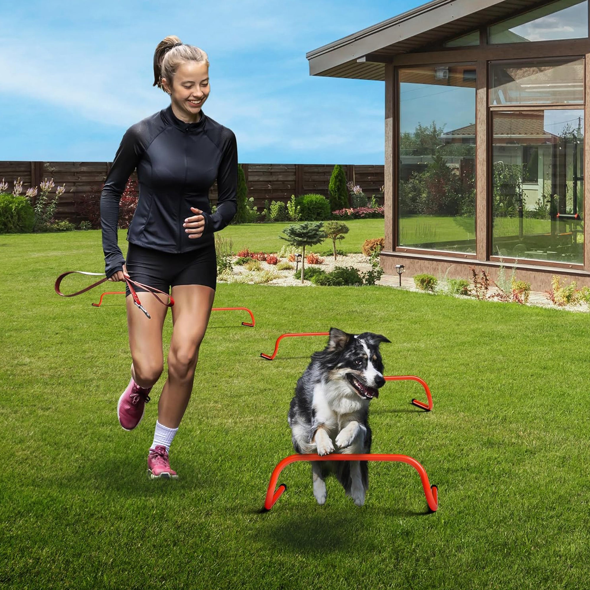 Yes4All Agility Speed Training Hurdles for Sports Athletes, Pack of 5,(Open Box)