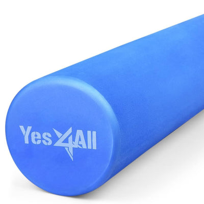 Yes4All EVA Firm Foam Round Back Roller for Pilates, Exercise or Yoga (Open Box) - VMInnovations