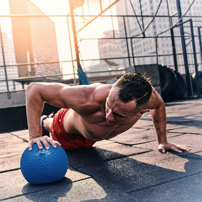 Yes4All 20Lb Slam Ball, Durable Sand Filled Workout Weight Ball (Open Box)