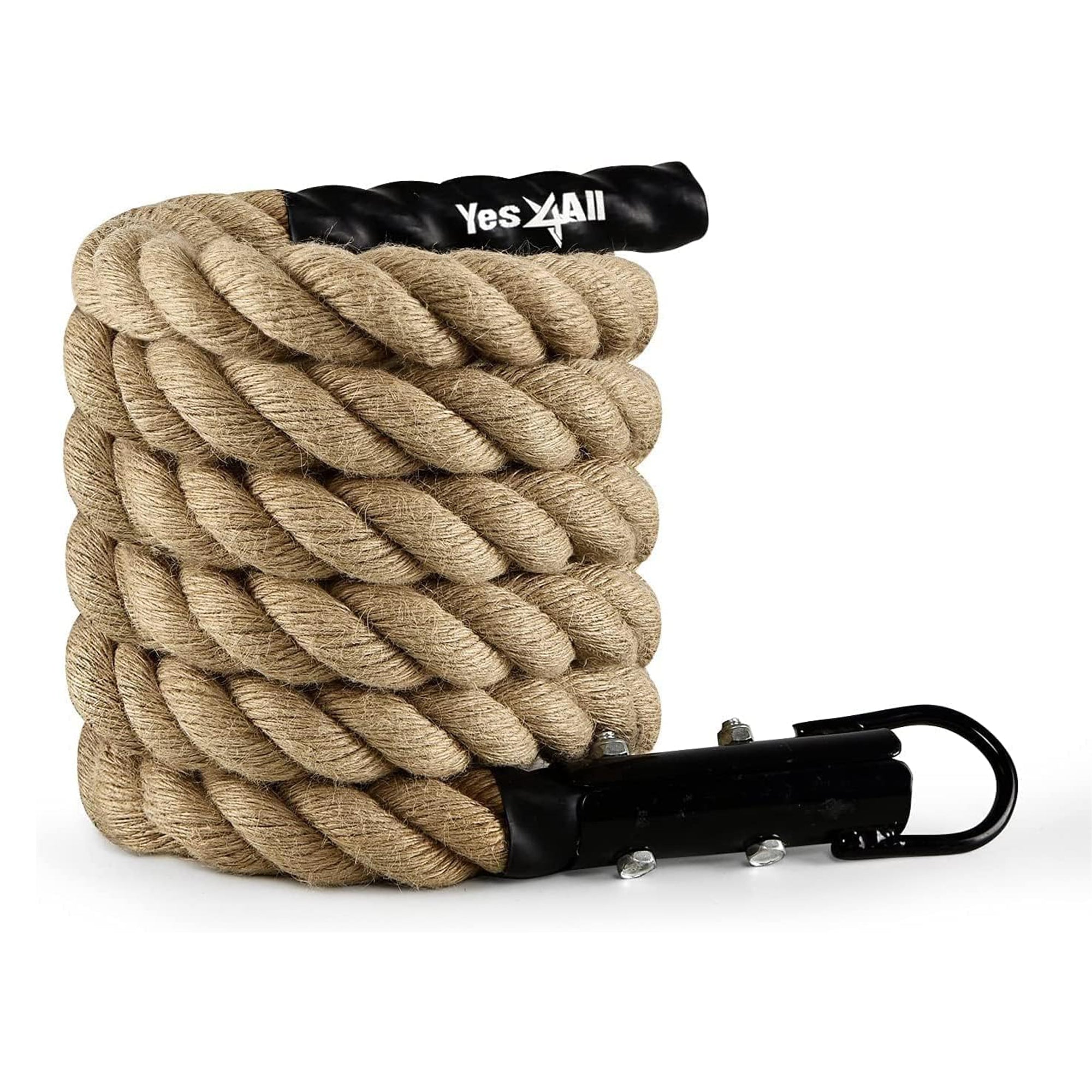 Yes4All Gym Climbing Rope for Fitness, Strength Training and Exercises, 20 Feet - VMInnovations