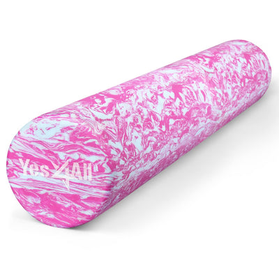 Yes4All EVA Firm Foam Round Back Roller, Exercise or Yoga, 36", (Open Box)