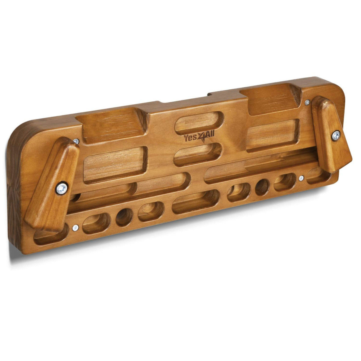 Yes4All Wooden Climbing Board for Grip Training, Supports Up to 300 Lb(Open Box)