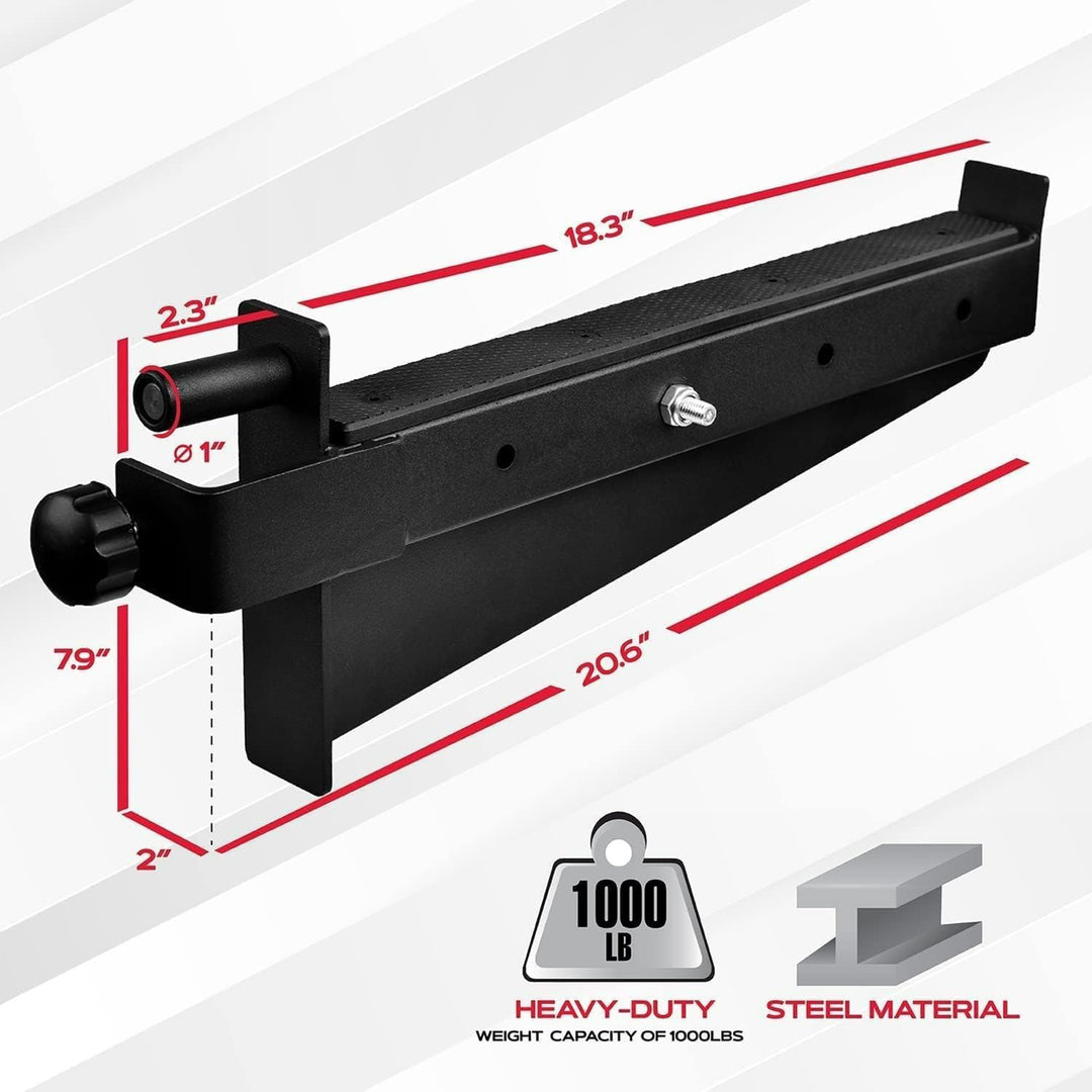 Yes4All Power Rack J-Hooks & Attachments, Barbell Holders for 2x2 Power Racks - VMInnovations