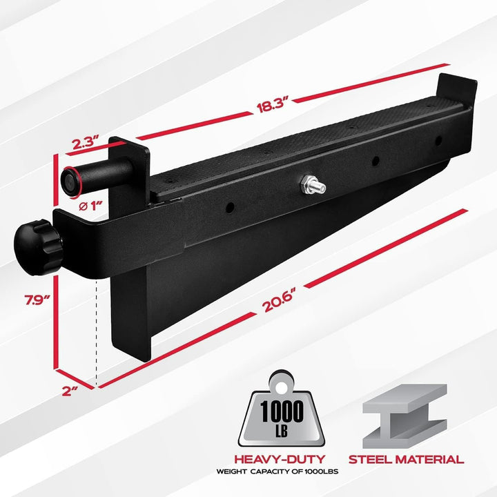 Yes4All Power Rack J-Hooks & Attachments, Barbell Holders for 2x2 Power Racks - VMInnovations