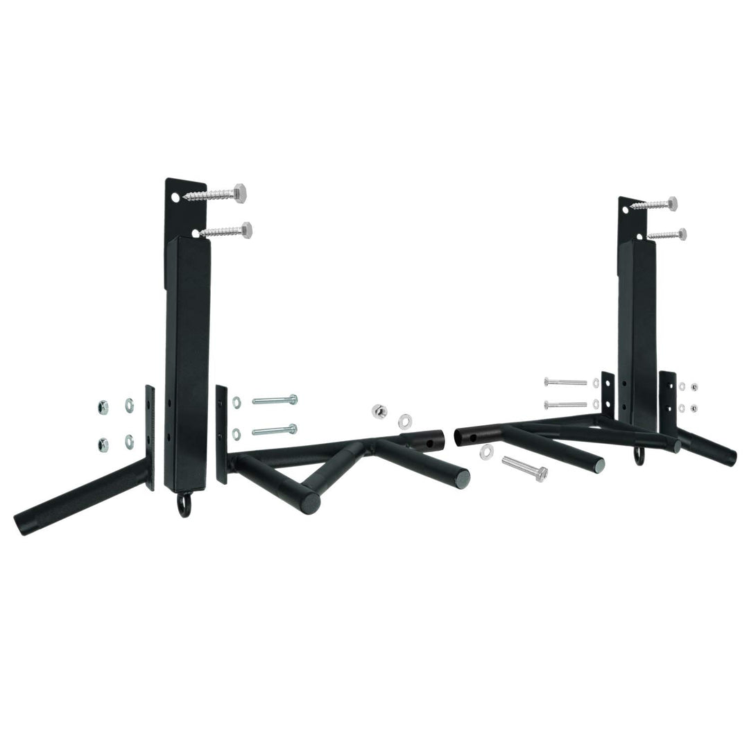 Yes4All Multi-Grip Joist Mount Chin Up Bar for Home Gyms, 300 Lb Capacity, Black - VMInnovations