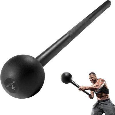 Yes4All Steel Mace Bell for Strength Training, and Forearms Workouts, (Open Box)