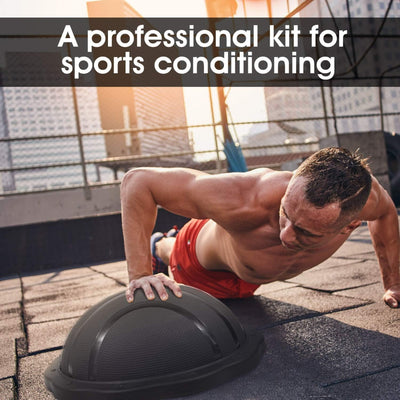 Yes4All Half Ball Balance Trainer, Pilates and Stability Exercise Ball for Home - VMInnovations