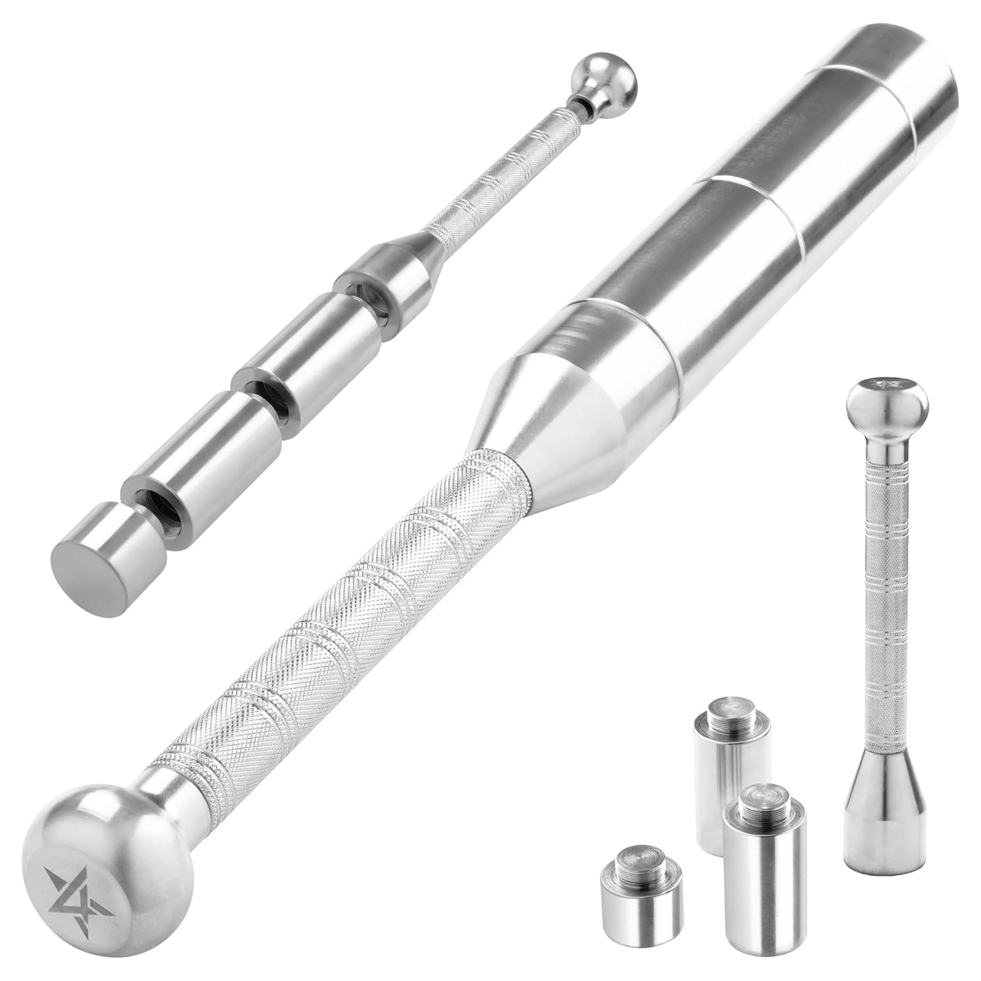 Yes4All Metal Adjustable 6-in-1 Steel Club for Full Body Workouts, (Open Box)