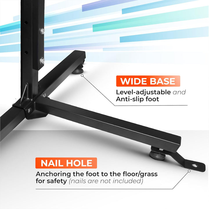 Yes4All Freestanding Double Kayak Rack, Steel Board Stand, 175 Pound Capacity - VMInnovations