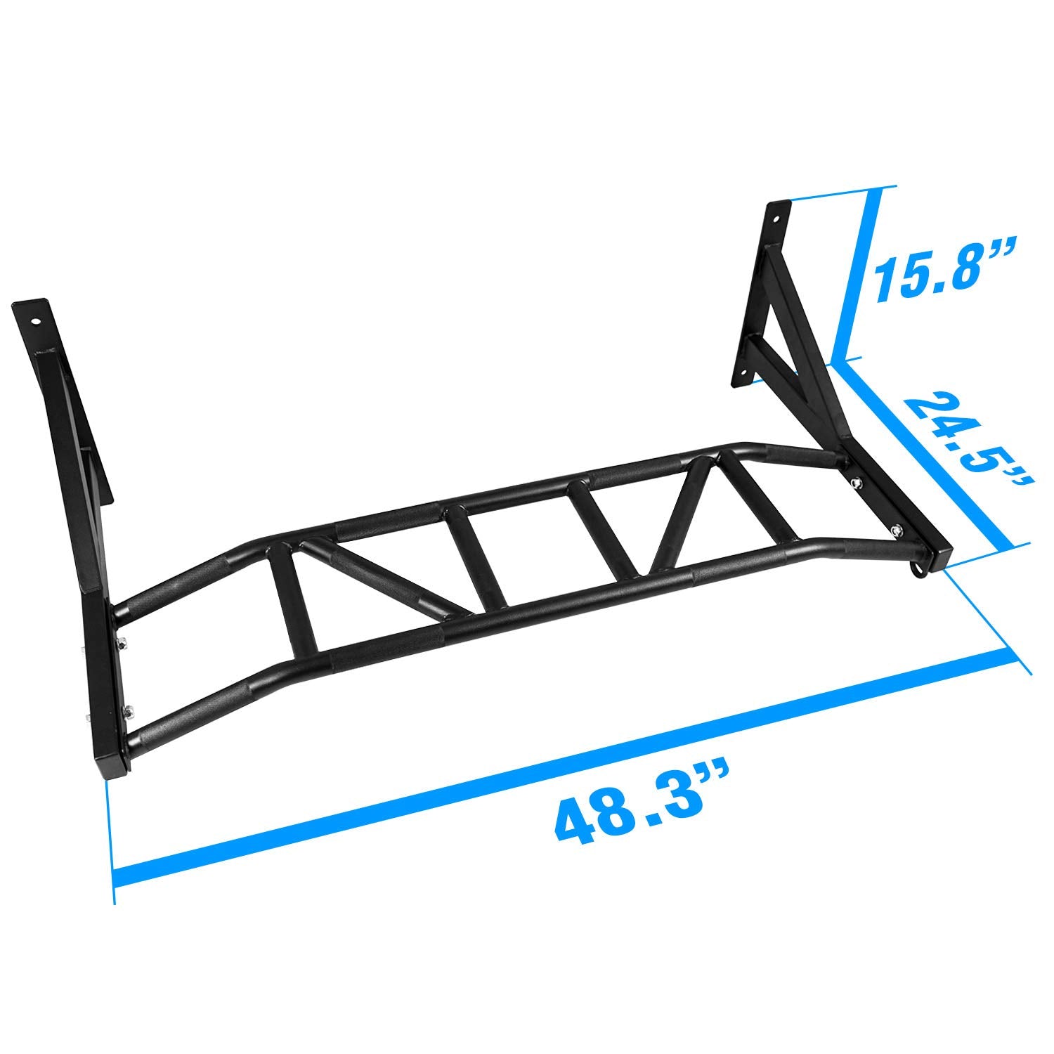 Yes4Alll Wall Mounted Multi-Grip Pull Up Bar for Home Exercise, (For Parts)