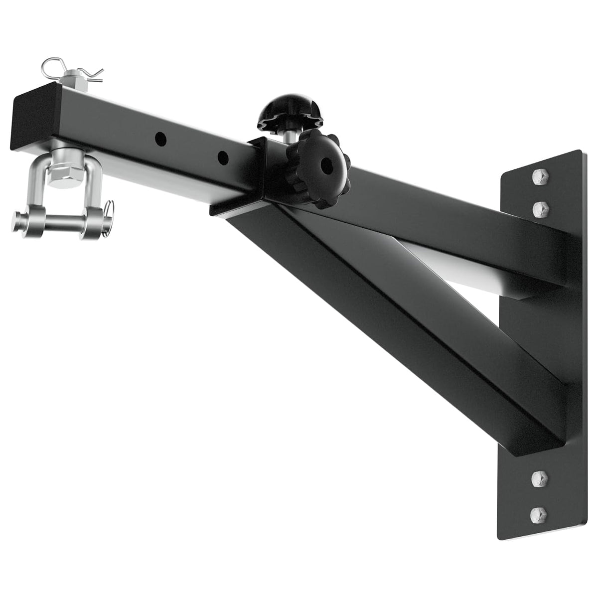 Yes4All 150 lb Foldable Punching Bag Stand with Lock Pins and Adjustable Height