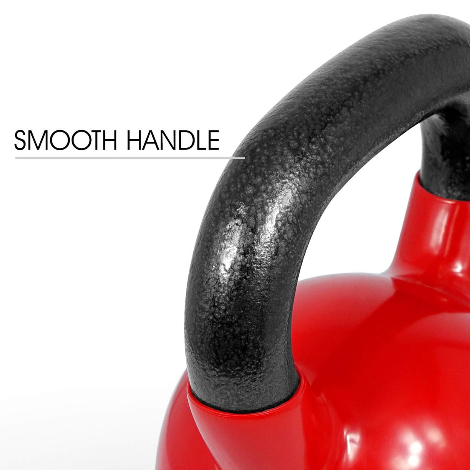 Yes4All 5, 10, 15, 20, 25, & 30lb Kettlebell Set, Vinyl Coated Cast Iron, Multi - VMInnovations