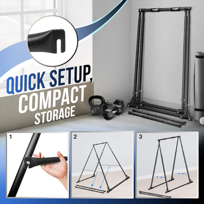 Yes4All Freestanding Pull Up & Chin Up Bar with 126 Levels and 770 Lb Capacity - VMInnovations