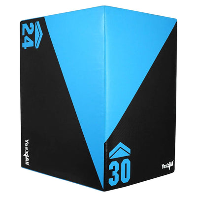 Yes4All 3-in-1 Soft Plyo Box with Foam Core & PVC Cover 30"L x 24"W x 20"H, 64lb - VMInnovations