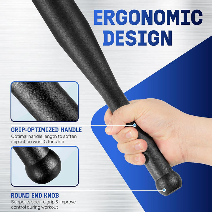 Yes4All Indian Clubs, Durable Steel Weights for Training and Rotational Strength - VMInnovations