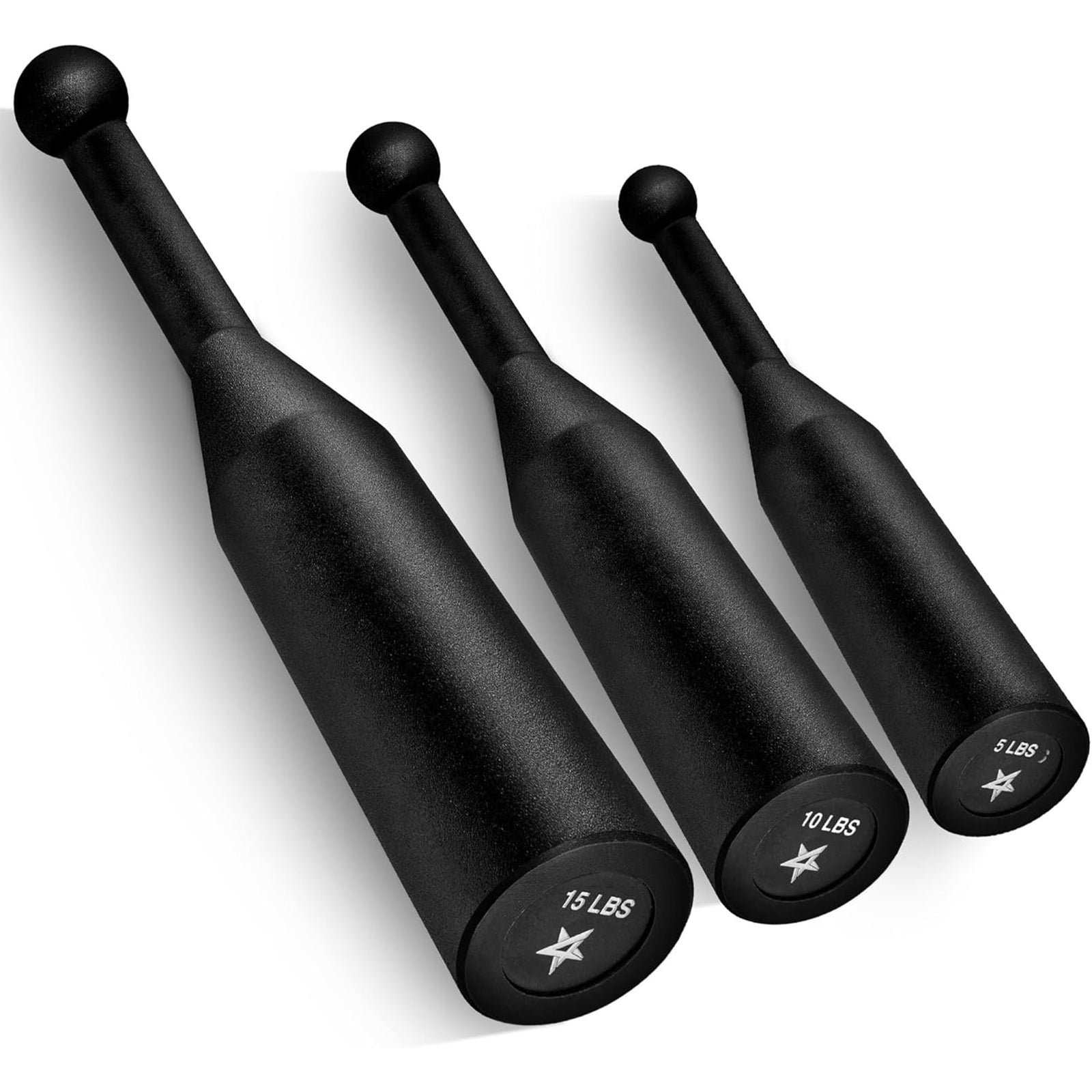 Yes4All Indian Clubs, Durable Steel Weights for Training and Rotational Strength - VMInnovations