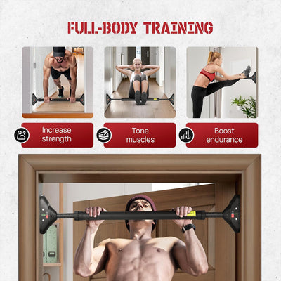 Yes4All Doorway Mount Chin & Pull Up Bar for Home Exercise, (Open Box)