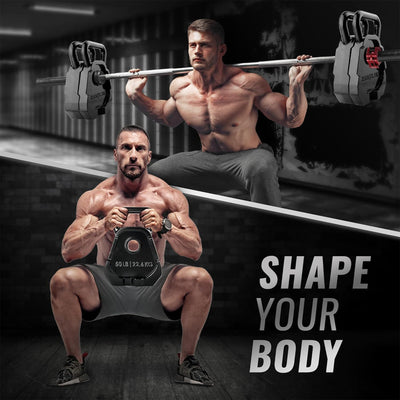 Yes4All 50 Pound Multifunctional Kettlebell and Olympic Bell Weight Plate Combo - VMInnovations