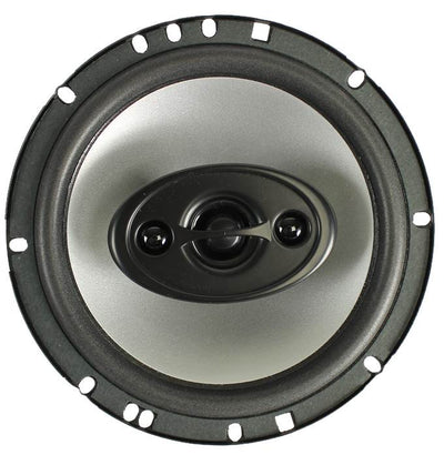 2) New Dual TS65 6.5" 140 Watt 3 Way Coaxial Car Speakers w/Blue Neon Lights