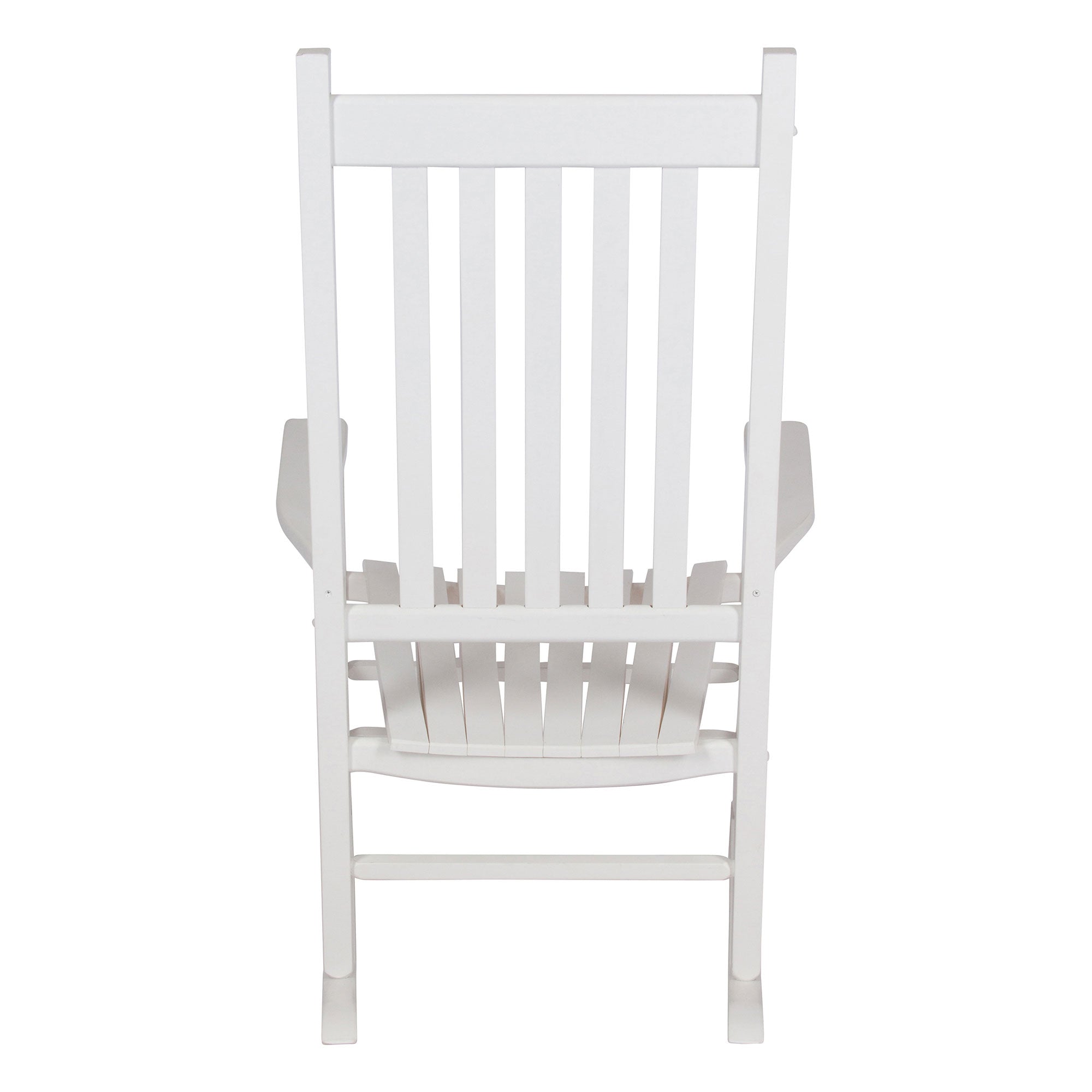 Shine Company Vermont Hardwood Porch Furniture Rocker Chair, White (Open Box) - VMInnovations