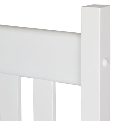 Shine Company Vermont Hardwood Porch Furniture Rocker Chair, White (Open Box) - VMInnovations
