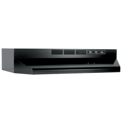 Broan-NuTone Under-Cabinet Ductless Range Hood, Charcoal Filter, 30" (Open Box)