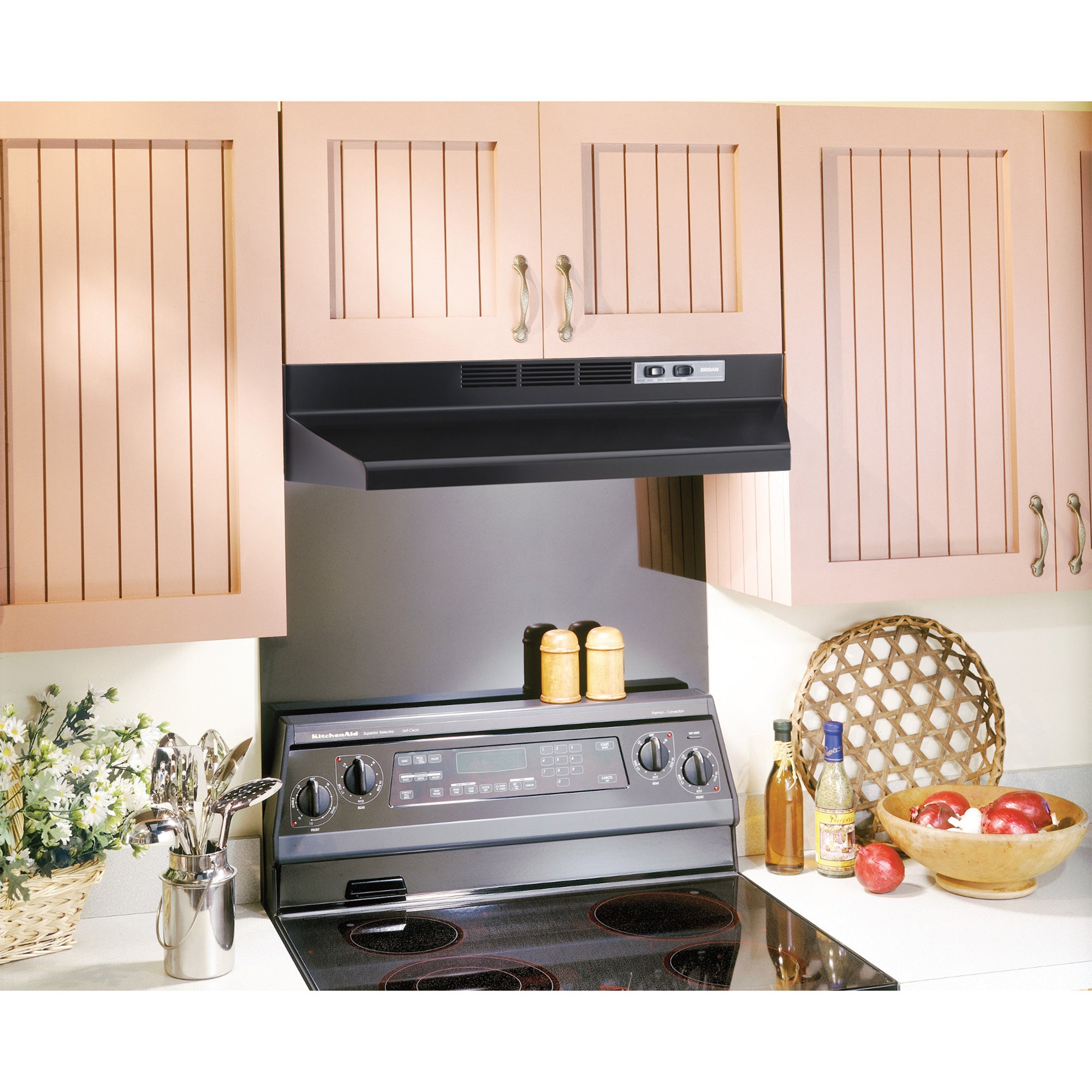 Broan-NuTone Under-Cabinet Ductless Range Hood, Charcoal Filter, 30" (Open Box)