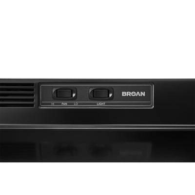 Broan-NuTone Under-Cabinet Ductless Range Hood, Charcoal Filter, 30" (Open Box)