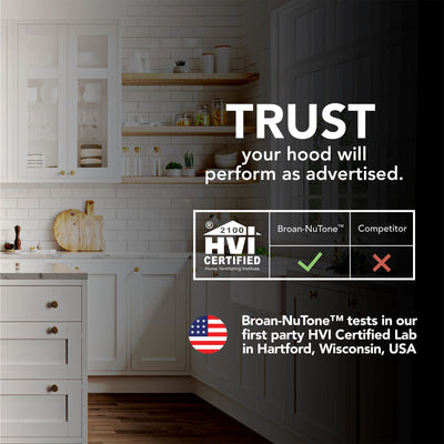 Broan-NuTone Convertible Under-Cabinet Range Hood, 30 In, 230 Max CFM (Open Box)
