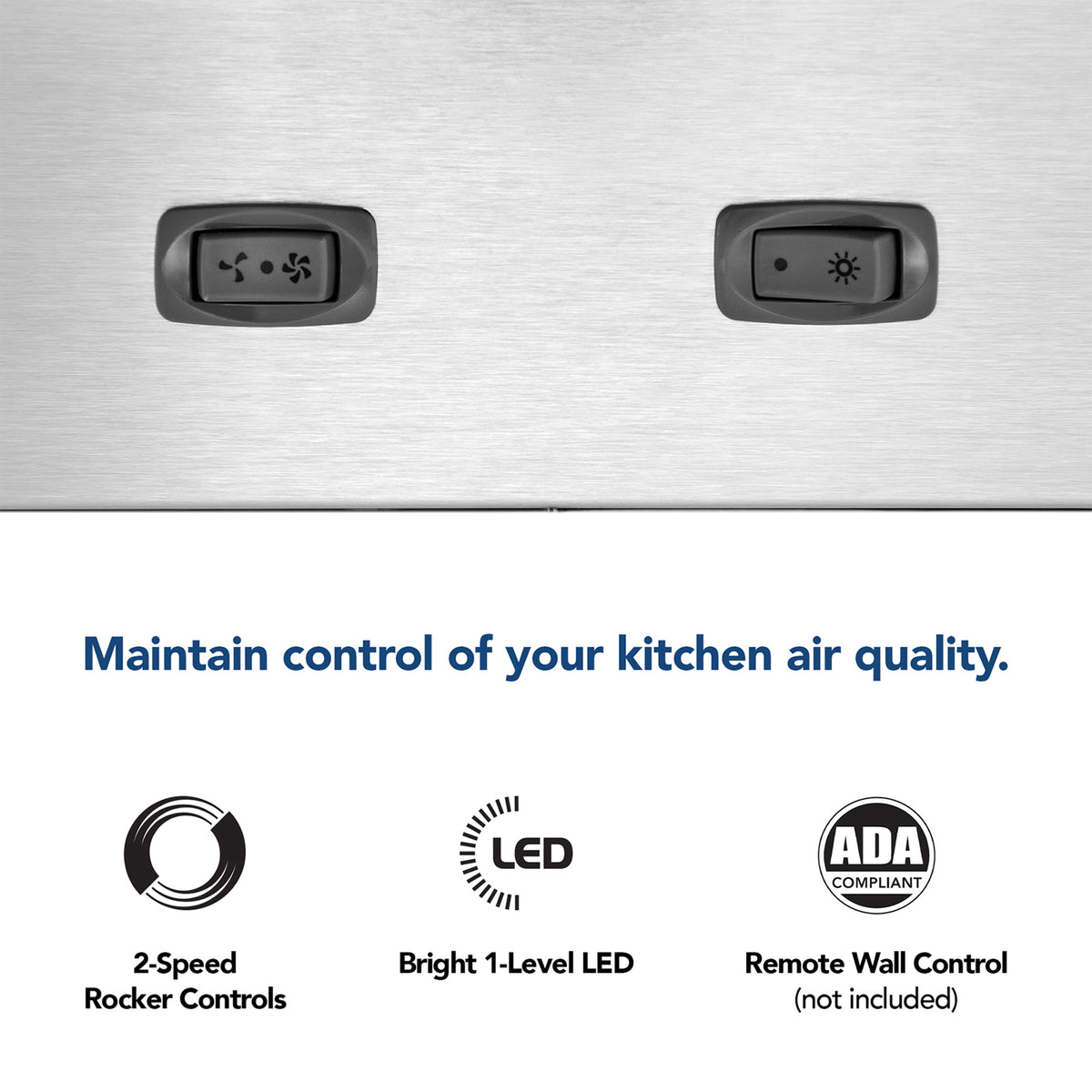 Broan-NuTone Custom Built-In Power Pack Insert, 30", Stainless Steel (Open Box)