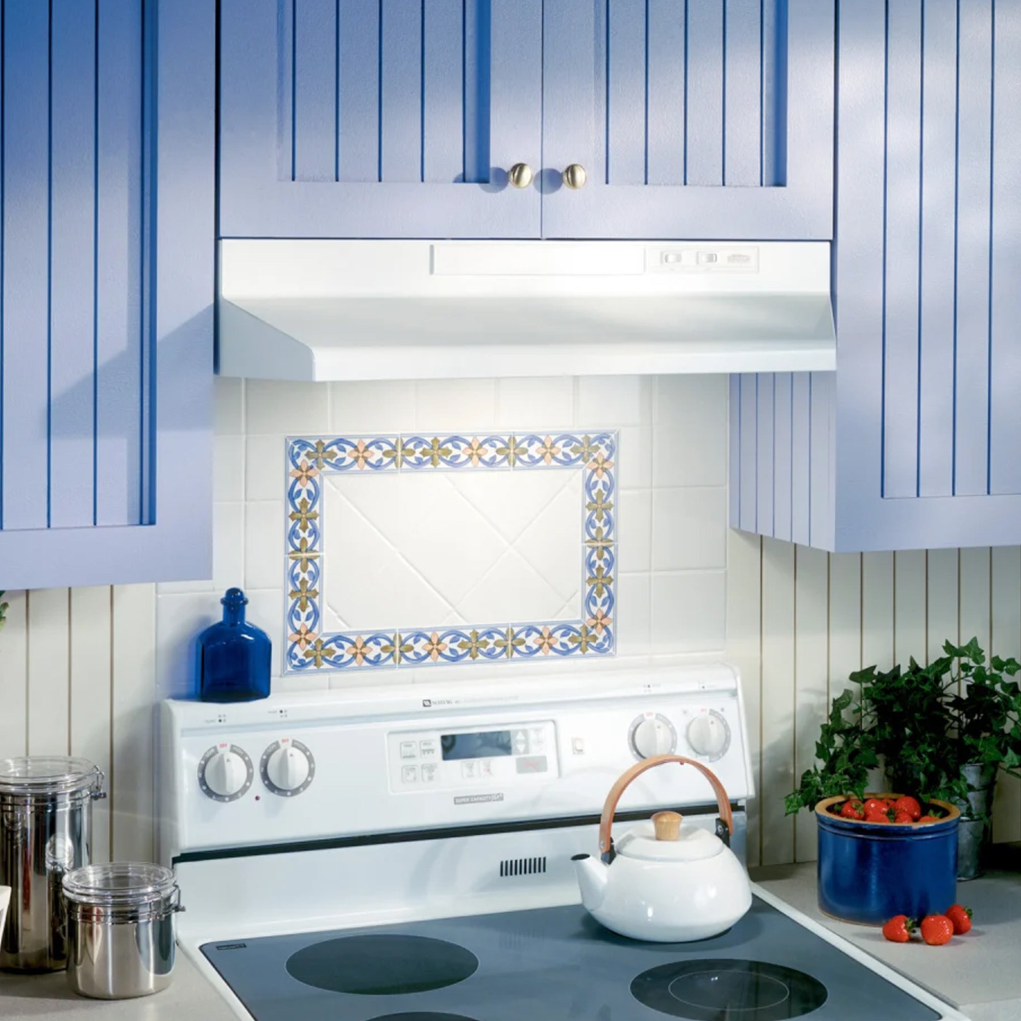 Broan-NuTone Convertible Under-Cabinet Range Hood, 36 Inch, 230 Max CFM, White - VMInnovations