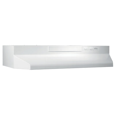 Broan-NuTone Convertible Under-Cabinet Range Hood, 36 Inch, 230 Max CFM, White (Open Box) - VMInnovations