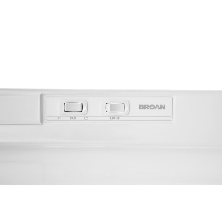 Broan-NuTone Convertible Under-Cabinet Range Hood, 36 Inch, 230 Max CFM, White - VMInnovations